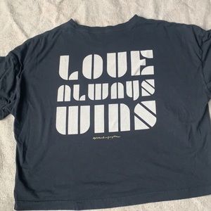 Spiritual Gangster Love Always Wins Tee